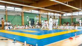 Dojo pour le judo et la gymastique